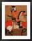 Framed Art Ashikaga Yoshihisa Samurai Wall Decor 18x24 Artwork